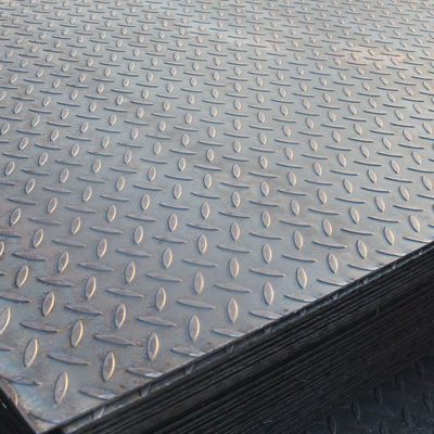 الصين Q235 A36 Ss400 الماس مسحة الفولاذ المكسورة للزخرفة